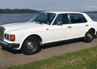 White Rolls Royce at The Osprey at Bellmont Bay
