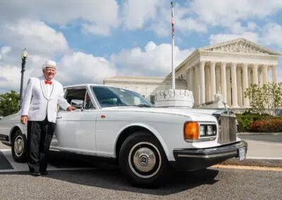 Rolls Royce at the Supreme Court in Washington DC