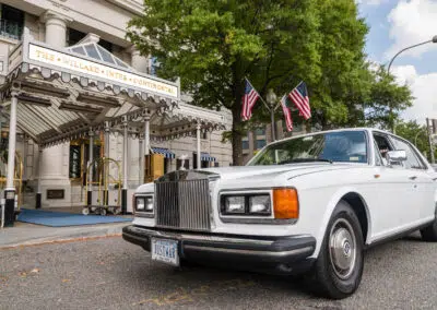 Rolls Royce at the Willard Inter Continental Hotel in Washington DC