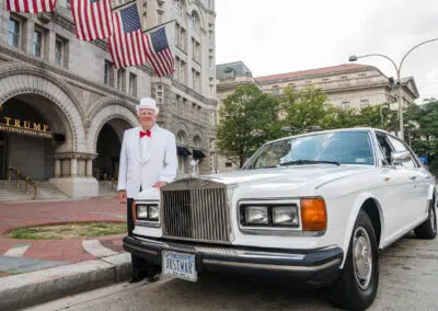 Rolls Royce at the Trump Hotel in Washington DC